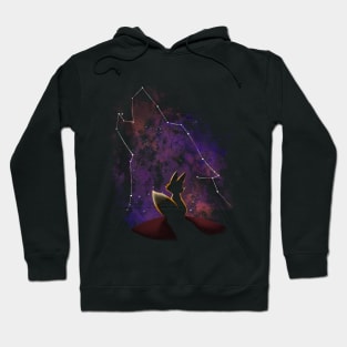 Dream Big - Cute Fox Stars - Space Galaxy Howl Hoodie